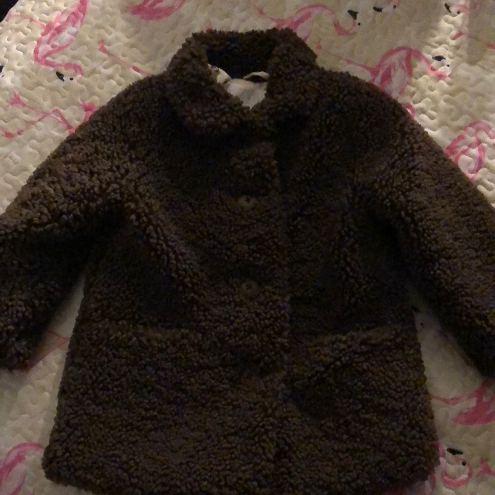 (SOLD)ZARA Baby Girl Size 3-4  Coat “Pre-Owned”